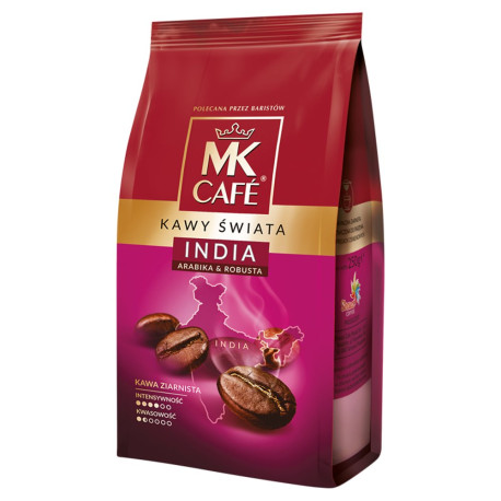 MK Café Kawy świata India Kawa ziarnista 250 g