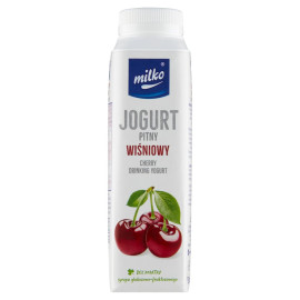 Milko Jogurt pitny wiśniowy 330 ml
