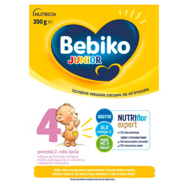 Bebiko Junior 4 Odżywcza formuła na bazie mleka dla dzieci powyżej 2. roku życia 350 g