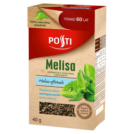 Posti Melisa Herbatka ziołowa liściasta 40 g