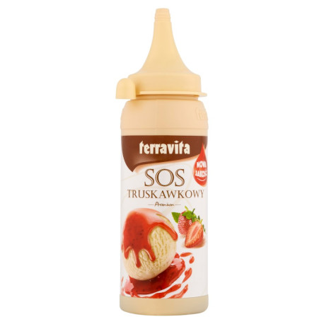 Terravita Premium Sos truskawkowy 200 g
