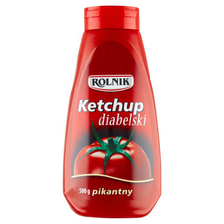 Rolnik Ketchup diabelski pikantny 500 g