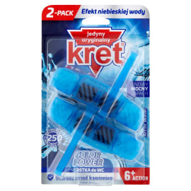 Kret Color Power Arctic Water Kostka do WC 2 x 40 g