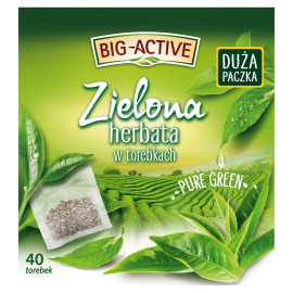 Big-Active Pure Green Zielona herbata 72 g (40 x 1,8 g)