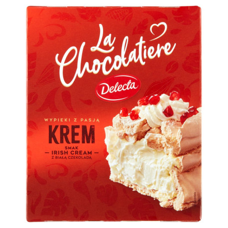 Delecta La Chocolatiere Krem smak Irish Cream z białą czekoladą 65 g