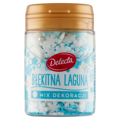 Delecta Mix dekoracji błękitna laguna 55 g