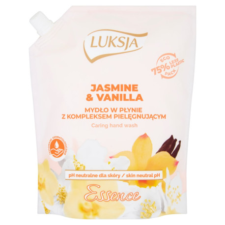 Luksja Essence Jasmine & Vanilla Mydło w płynie opakowanie uzupełniające 900 ml