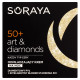 Soraya art & diamonds 50+ Odmładzający krem na noc 50 ml