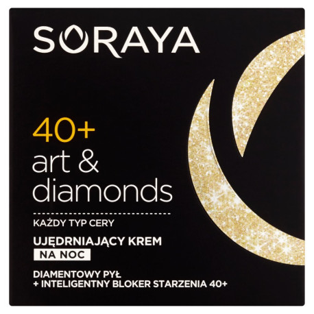 Soraya art & diamonds 40+ Ujędrniający krem na noc 50 ml