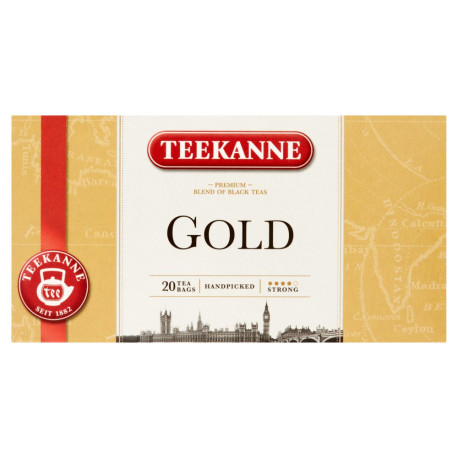 Teekanne Gold Mieszanka herbat czarnych 40 g (20 torebek)
