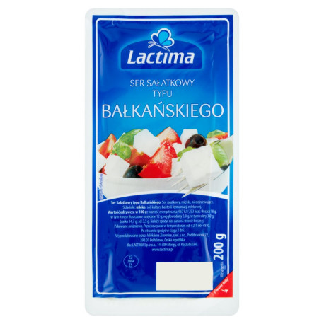 Lactima Ser sałatkowy typu Bałkańskiego 200 g