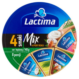 Lactima Ser topiony Mix 4 pory roku 140 g (8 x 17,5 g)