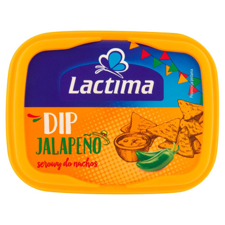 Lactima Dip serowy do nachos Jalapeño 150 g
