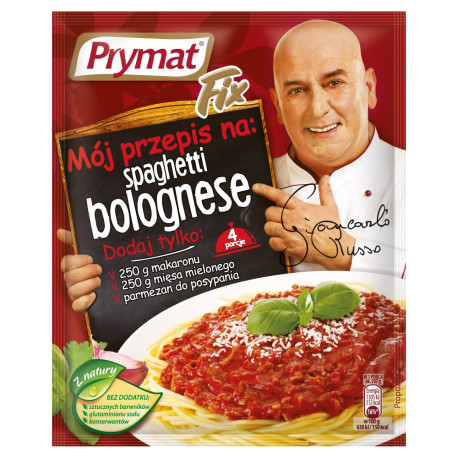 Prymat Fix Mój przepis na spaghetti bolognese 51 g