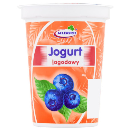 Mlekpol Jogurt jagodowy 400 g