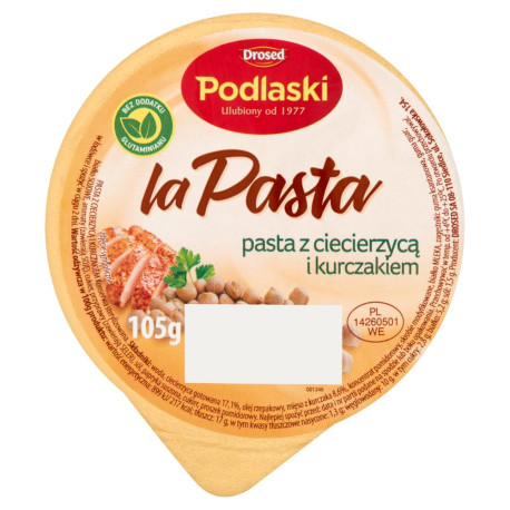 Drosed Podlaski la Pasta Pasta z ciecierzycą i kurczakiem 105 g