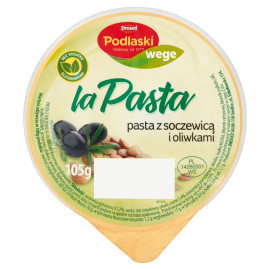 Drosed Podlaski wege la Pasta Pasta z soczewicą i oliwkami 105 g