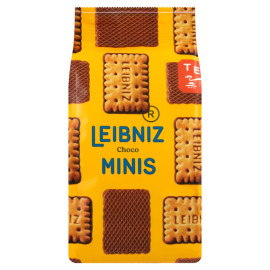 Leibniz Choco Minis Herbatniki w czekoladzie mlecznej 100 g
