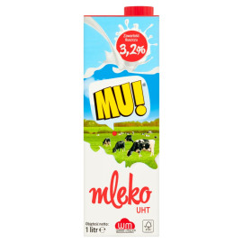 Mu! Mleko UHT 3,2% 1 l
