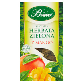 Bifix Herbata zielona liściasta z mango 100 g