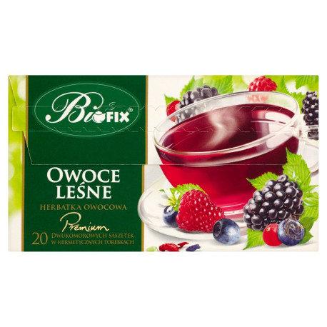 Bifix Premium owoce leśne Herbatka owocowa 40 g (20 saszetek)