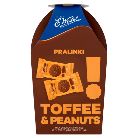 E. Wedel Toffee & Peanuts Pralinki 136 g