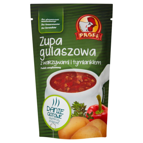 Profi Zupa gulaszowa z warzywami i tymiankiem 450 g