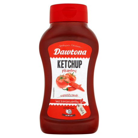 Dawtona Ketchup pikantny 560 g