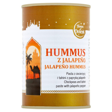House of Orient Hummus z jalapeño 400 g