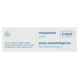 Ziaja Mintperfekt Activ Pasta stomatologiczna remineralizująca 75 ml