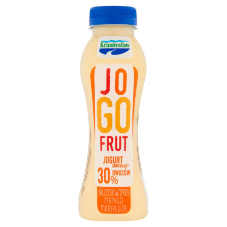 Krasnystaw Jogofrut Jogurt brzoskwinia mango marakuja 250 g