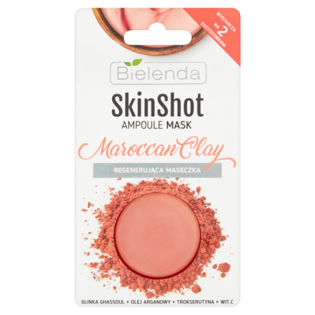 Bielenda Skin Shot Moroccan Clay Regenerująca maseczka 8 g