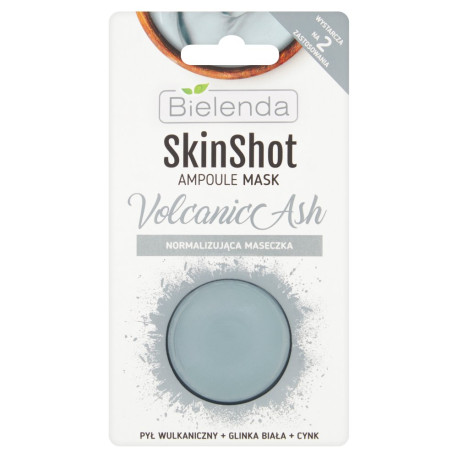 Bielenda Skin Shot Volcanic Ash Normalizująca maseczka 8 g