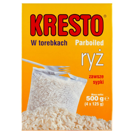 KRESTO Ryż Parboiled 500 g (4 x 125 g)