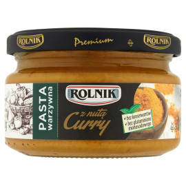 Rolnik Premium Pasta warzywna z nutą curry 190 g