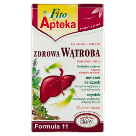 Fito Apteka Suplement diety herbatka ziołowa zdrowa wątroba 40 g (20 x 2 g)