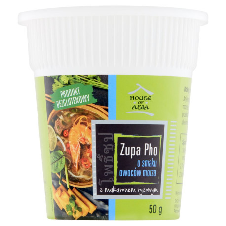 House of Asia Zupa Pho o smaku owoców morza 50 g