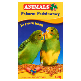 Animals Pokarm podstawowy dla papużki falistej 500g