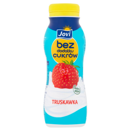 Jovi Jogurt bez dodatku cukrów truskawka 230 g