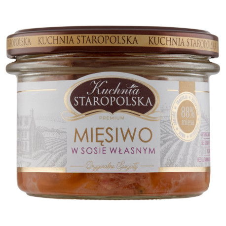 Kuchnia Staropolska Premium Mięsiwo w sosie własnym 160 g