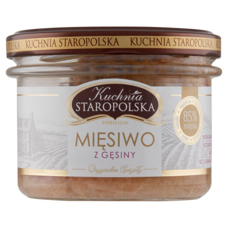 Kuchnia Staropolska Premium Mięsiwo z gęsiny 160 g