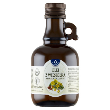 Oleofarm Olej z wiesiołka tłoczony na zimno 0,25 l
