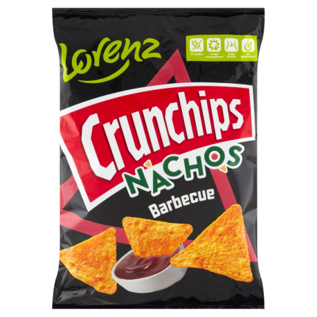 Crunchips Nachos Chipsy kukurydziane barbecue 190 g
