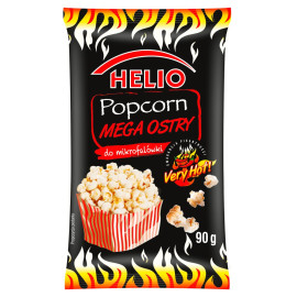 Helio Popcorn mega ostry do mikrofalówki 90 g