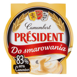 Président Ser topiony Camembert do smarowania 120 g