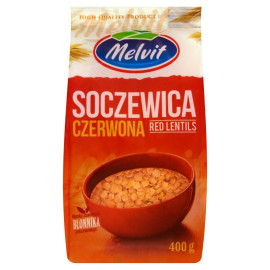 Melvit Soczewica czerwona 400 g