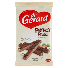 dr Gerard PryncyPałki Wafelki z kremem o smaku orzechów laskowych w czekoladzie mlecznej 200 g