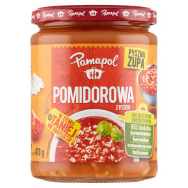 Pamapol Pomidorowa z ryżem 470 g