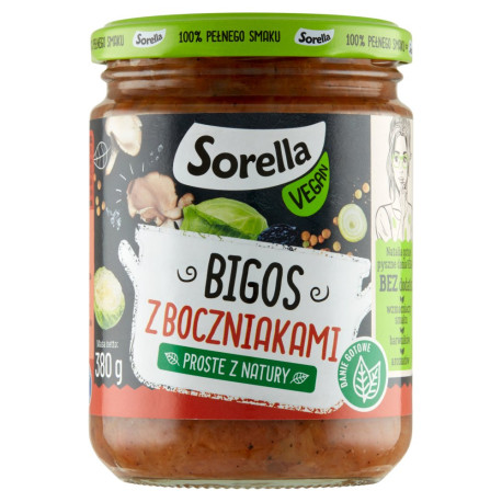 Sorella Vegan Bigos z boczniakami 380 g
