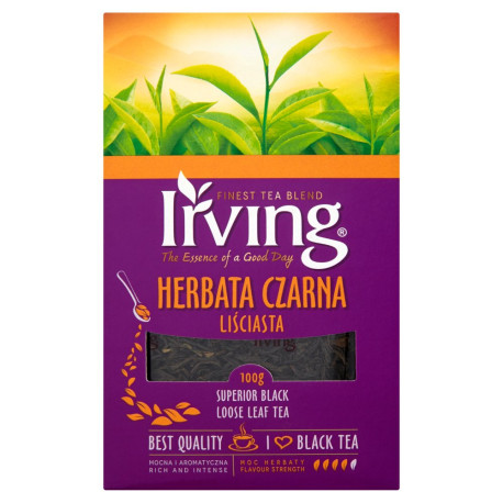 Irving Herbata czarna liściasta 100 g